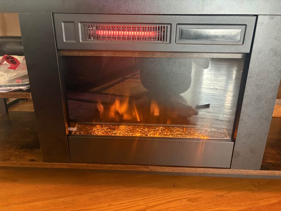 Tv fireplace stand - photo 4