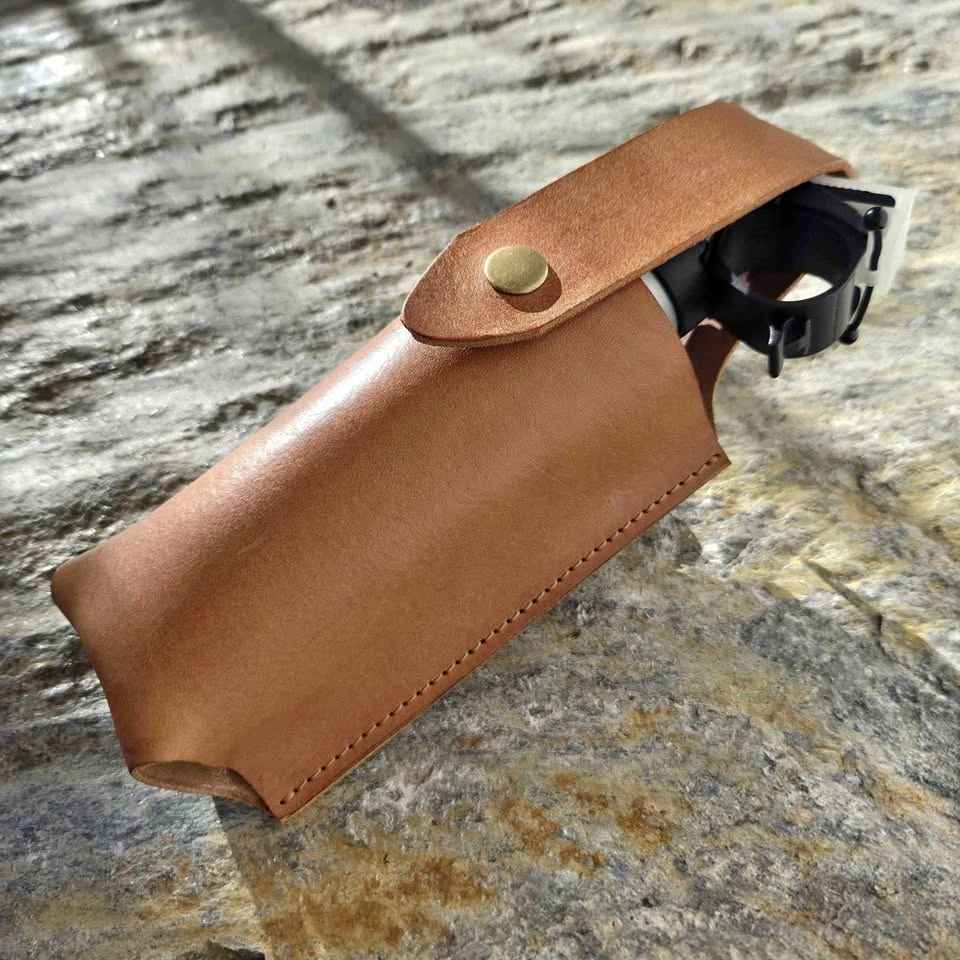 New Handmade Leather Bear Spray Holster
