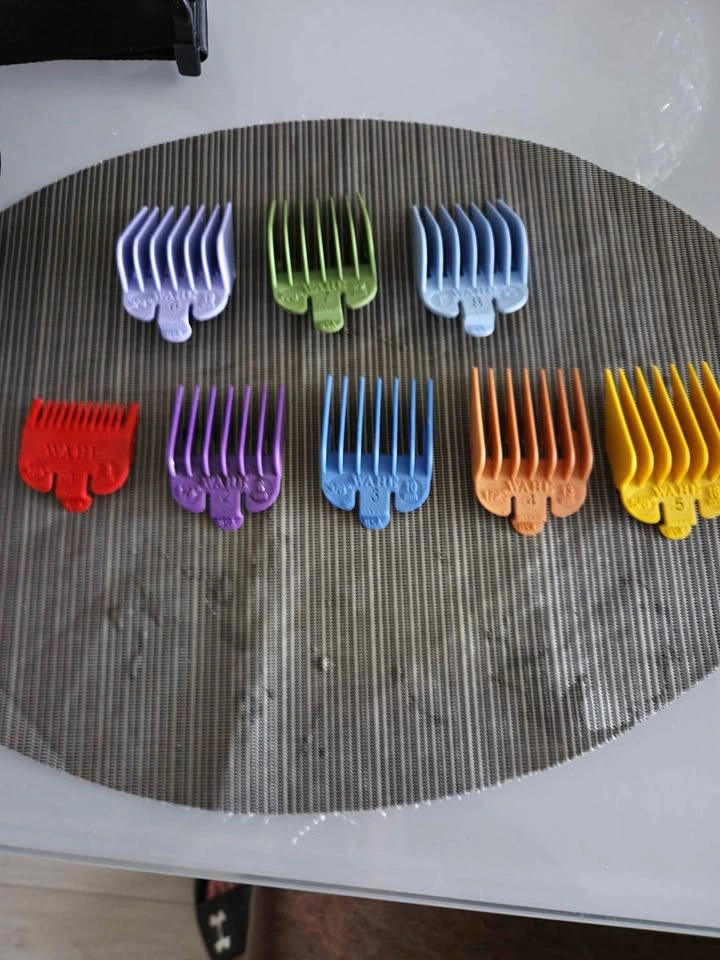 Wahl Color Coded Hair Clipper Guards Set
