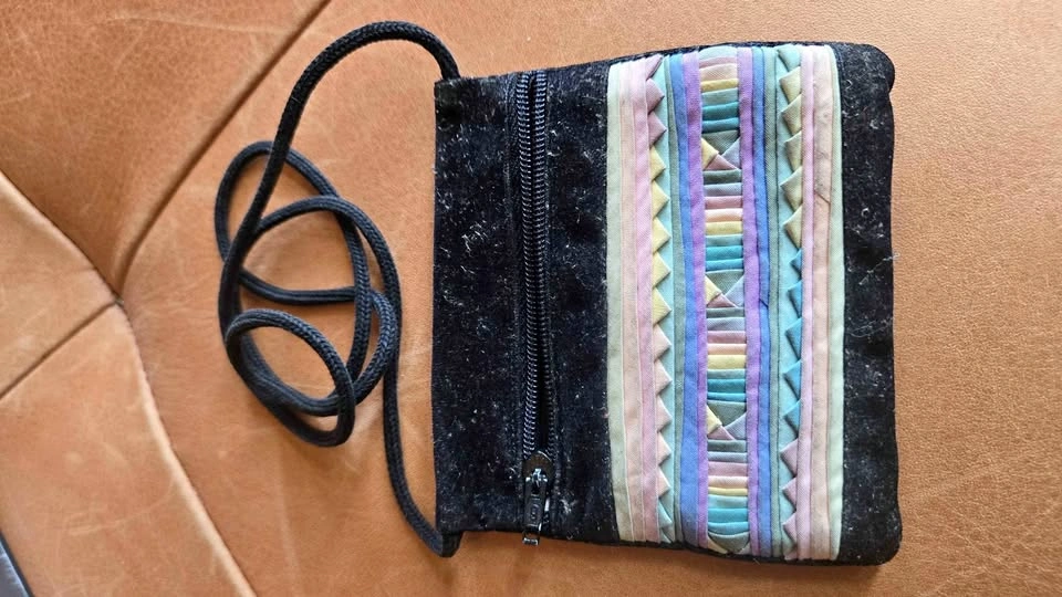 Mini Inca Velvet Purse Peru Boho Chic