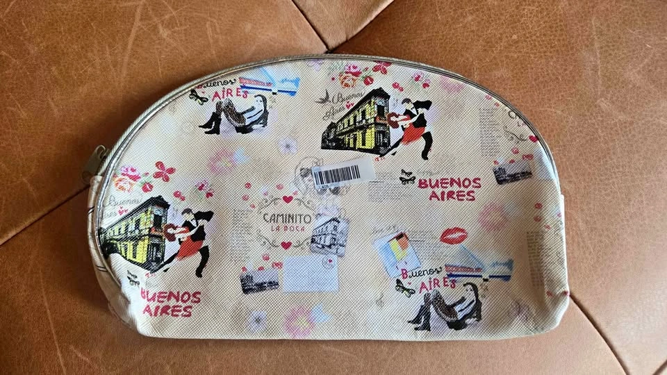 Buenos Aires Tango Makeup Travel Bag