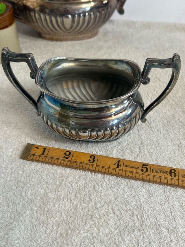 MCM Leonard Silverplate Trio - photo 2