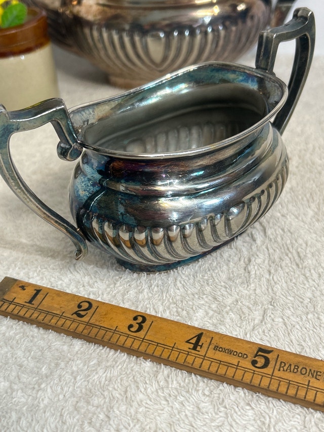 MCM Leonard Silverplate Trio - photo 3