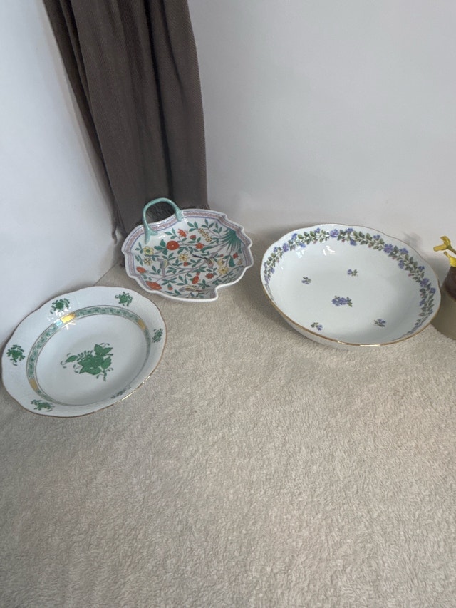Herend Handpainted Porcelain Bowl Collection