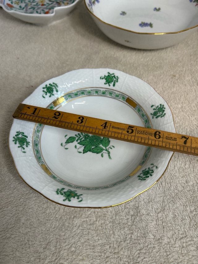 Herend Handpainted Porcelain Bowl Collection - photo 2