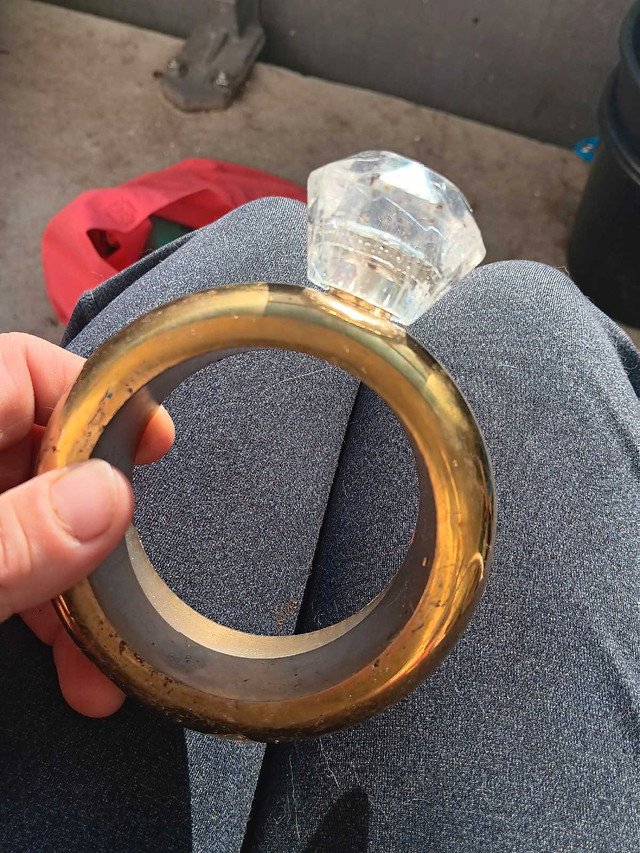 Diamond Ring Flask
