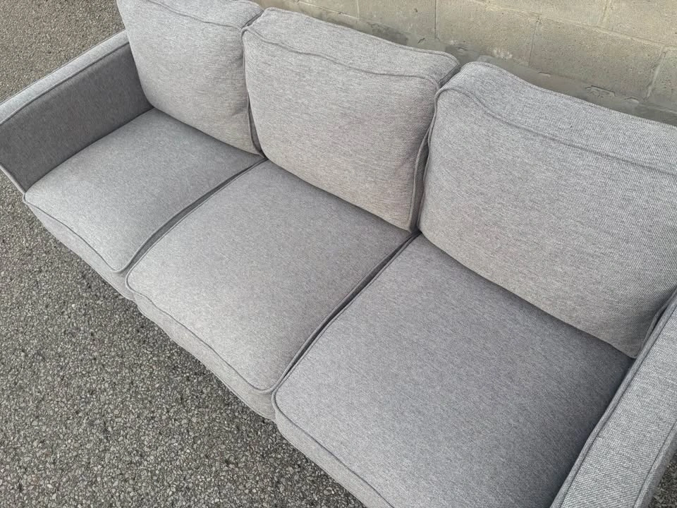 Light Grey 3 Seater Couch - Delivery Available - photo 5