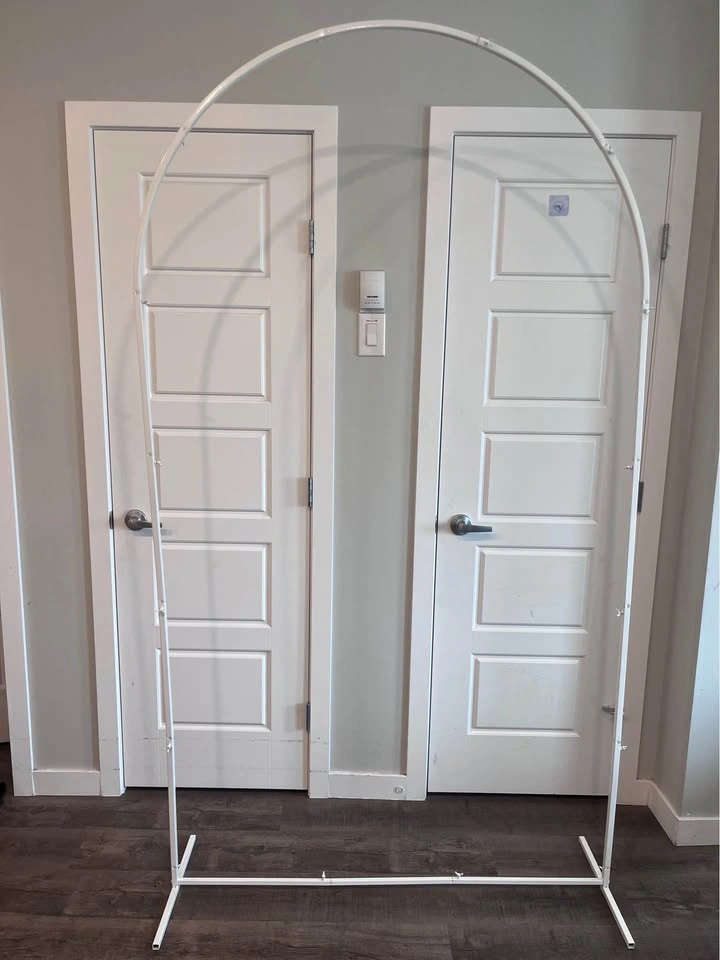 Wedding White Round Wedding / Event Arch – $45 - photo 3