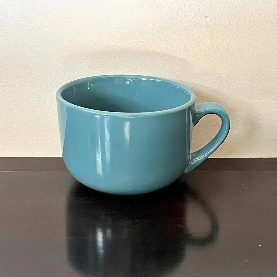 Large Ceramic Mug or Soup Mug / Dishwasher Safe, Microwave Safe