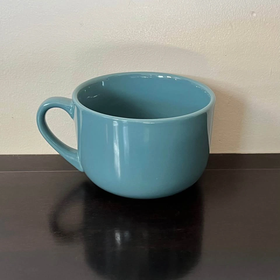 Large Ceramic Mug or Soup Mug / Dishwasher Safe, Microwave Safe - photo 3