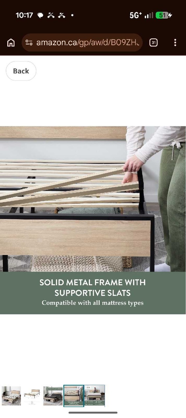 Edenbrook Carson King Bed Frame - photo 5