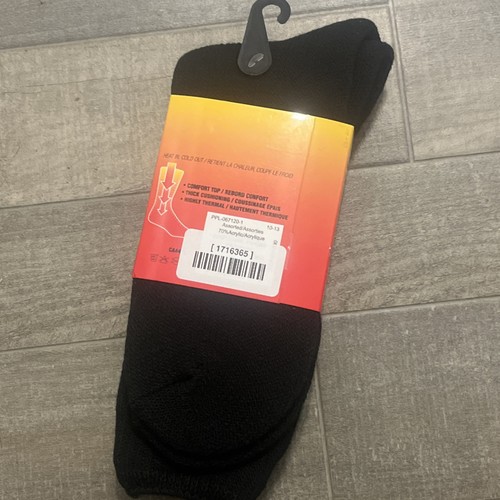 Polar Paws Mens 7-12 Heat Socks Warm Winter Work Casual - photo 4