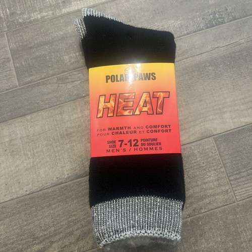 Polar Paws Mens 7-12 Heat Socks Warm Winter Work Casual - photo 4