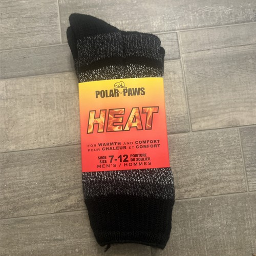 Polar Paws Mens 7-12 Heat Socks Warm Winter Work Casual - photo 5