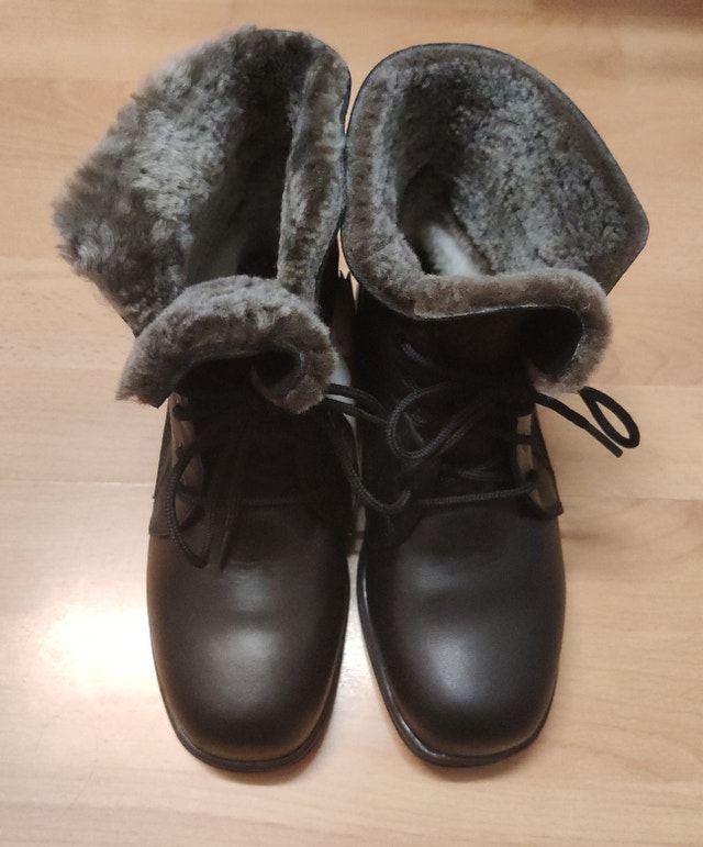 Martino Leather/Wool Winter Boots EU 36 Women's NEW - photo 2