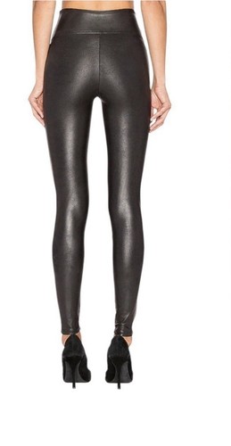 Spanx Black Faux Leather Leggings - XS/S - photo 3