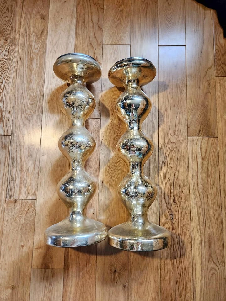 LARGE CANDLE HOLDERS