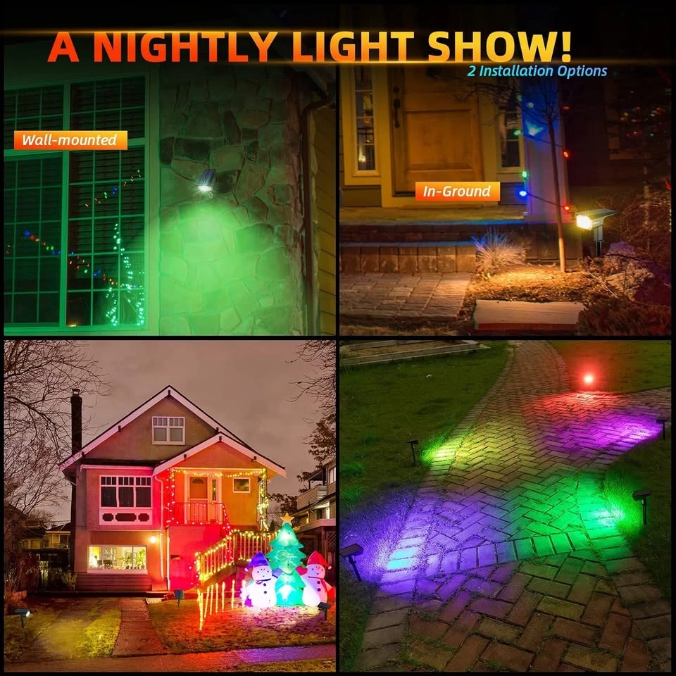 Solar Halloween Lights Outdoor Halloween Decorations 2 Pack - photo 3
