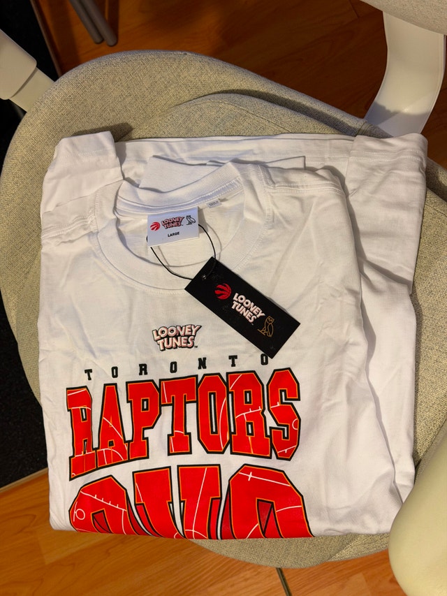 OVO x Toronto Raptors Looney Tunes Long Sleeve T-Shirt - NEW