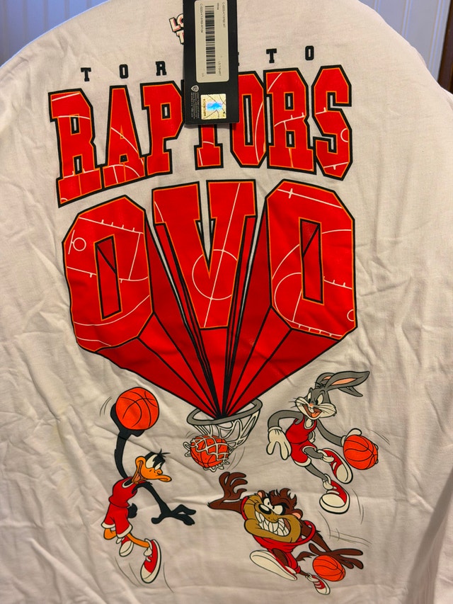 OVO x Toronto Raptors Looney Tunes Long Sleeve T-Shirt - NEW - photo 2