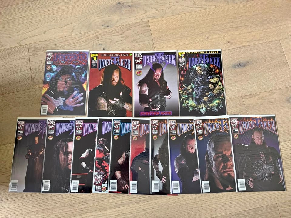 Chaos! Comics The Undertaker Comic Book Lot 1-10 Complete Set
