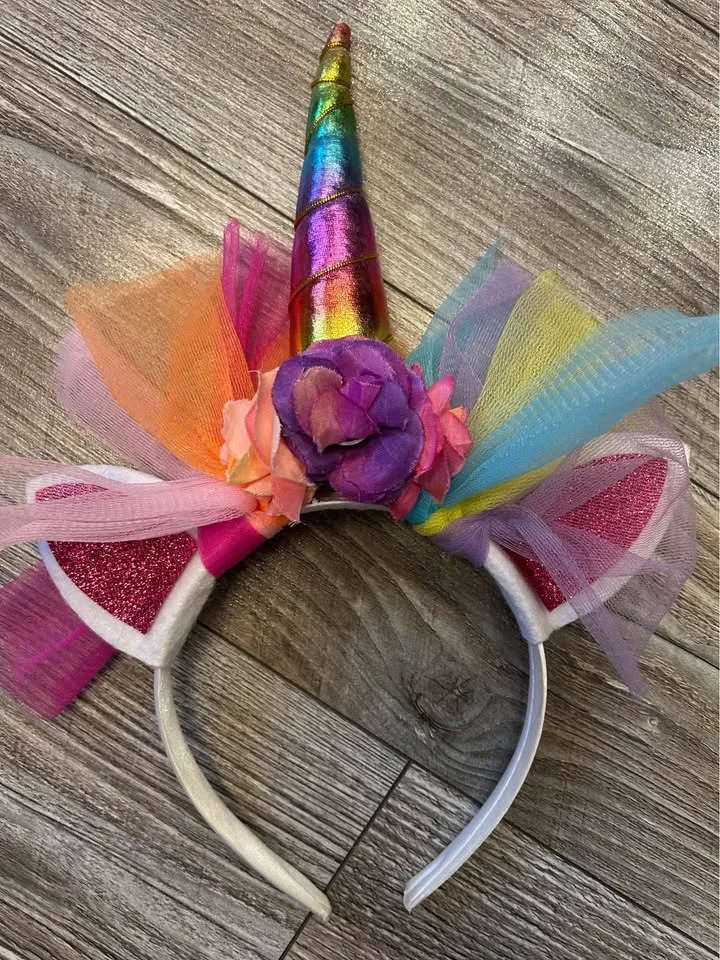 RAINBOW UNICORN FAIRY COSTUME image indicator(2)