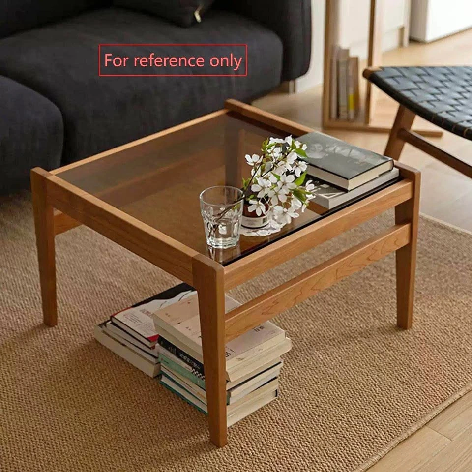 Glass Top Side Coffee Table