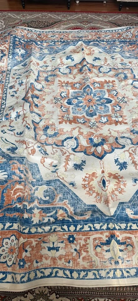 8x10 Washable Non-Slip Vintage Boho Area Rug - photo 4