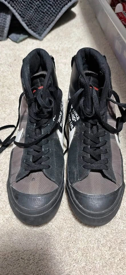 Nike OFFWHITE trailblazers size 11.5