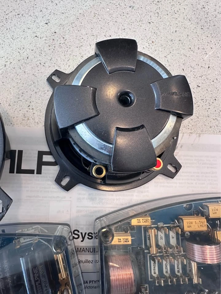 Alpine SPX-F17T 5.25” mid range driver and crossover ONLY - photo 3