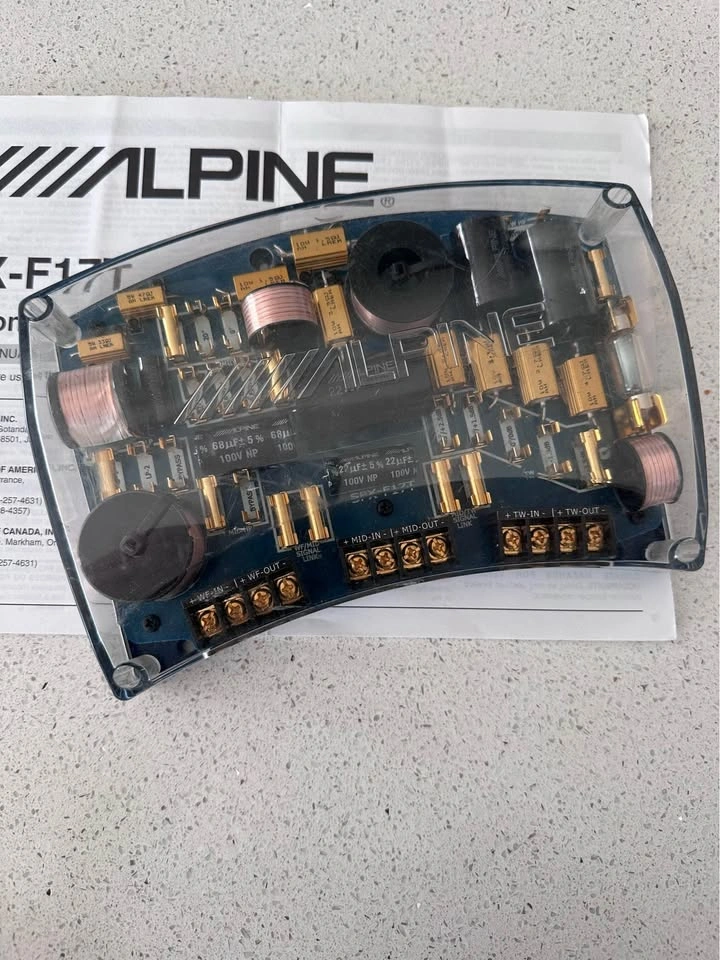 Alpine SPX-F17T 5.25” mid range driver and crossover ONLY - photo 5