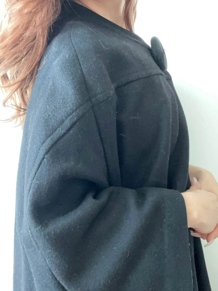 Black poncho - photo 3