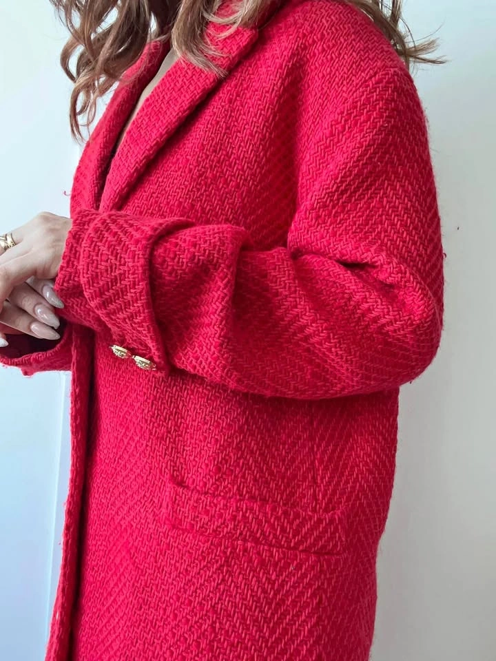 Zara Red Jacket