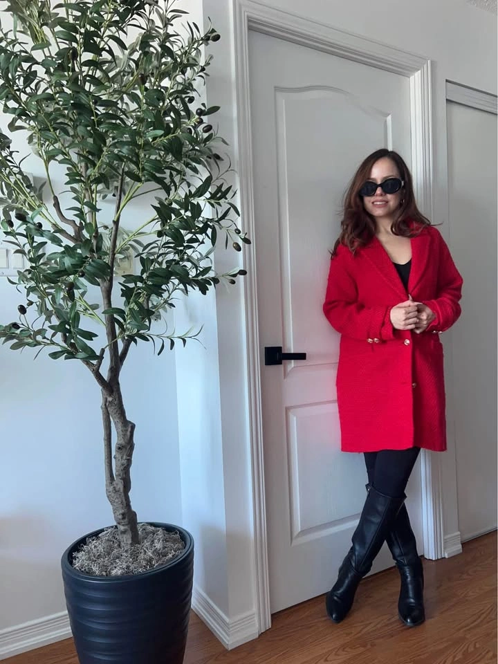 Zara Red Jacket - photo 3