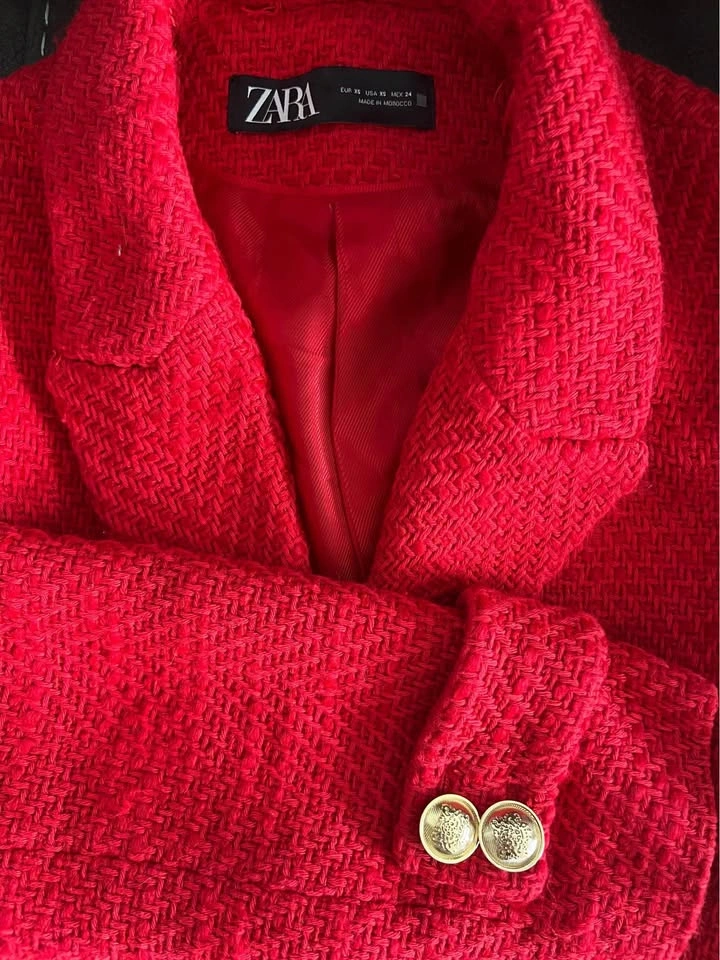 Zara Red Jacket - photo 4