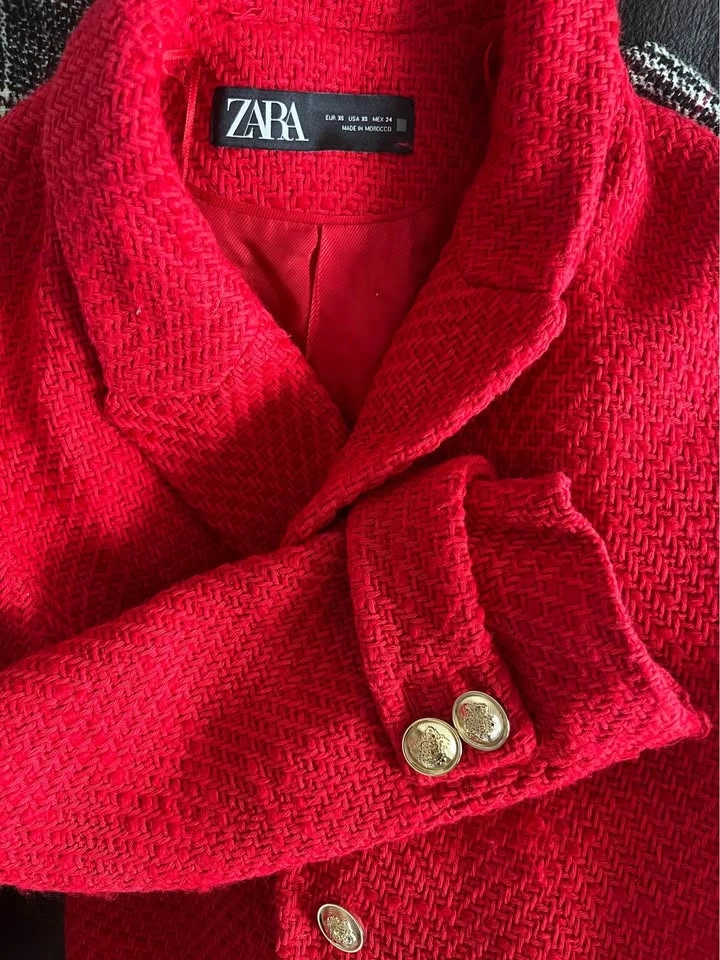 Zara Red Jacket - photo 5