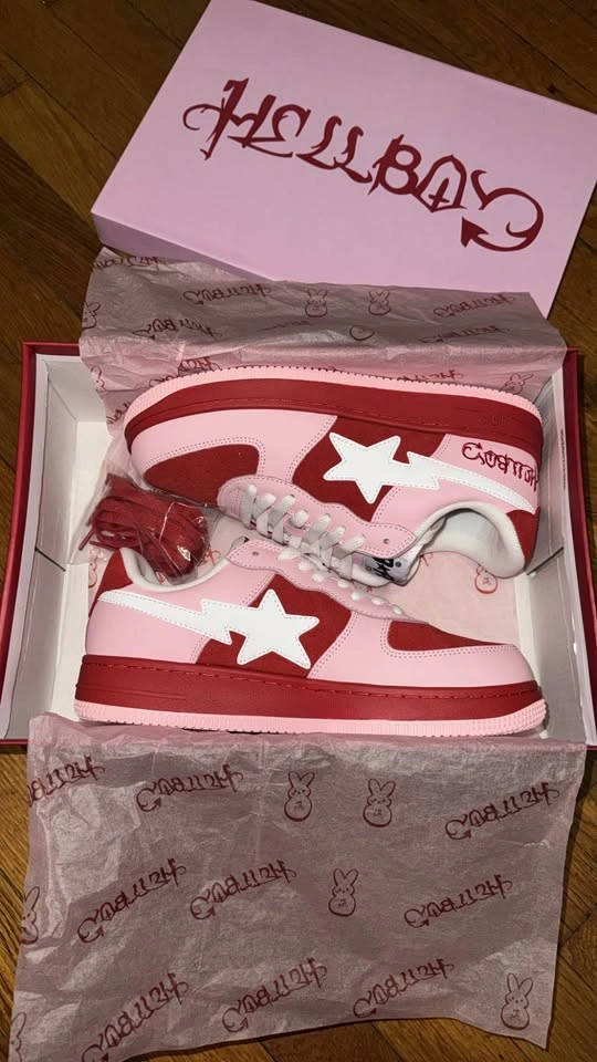 BAPE Bapesta Lil Peep Hellboy Sneakers - photo 3