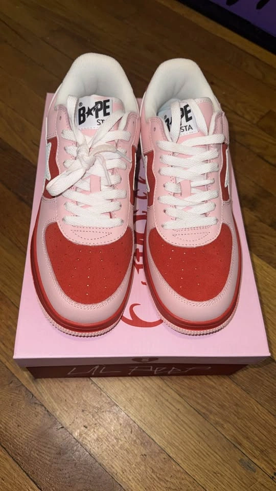 BAPE Bapesta Lil Peep Hellboy Sneakers - photo 5