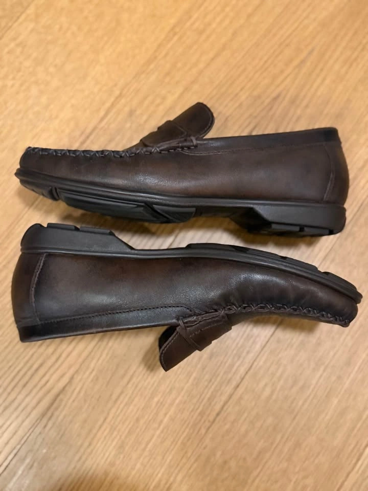 Soda SAGE Brown Leather Penny Loafers – New Without Box - photo 3