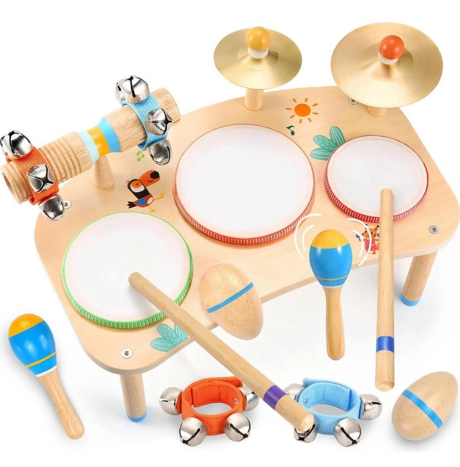 Wooden Musical Activity Center – Kids’ Instruments - photo 3