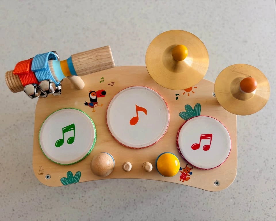Wooden Musical Activity Center – Kids’ Instruments - photo 4