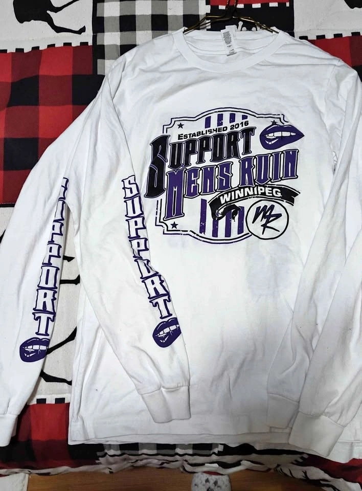 Mens Ruin Winnipeg Long Sleeve Shirt