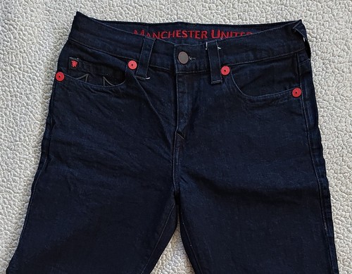 Mens True Religion x Manchester United Ricky Straight Jean - photo 3
