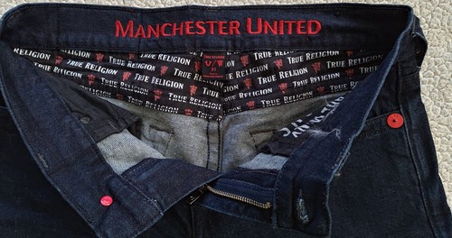 Mens True Religion x Manchester United Ricky Straight Jean - photo 5