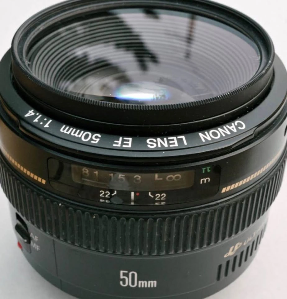 Canon EOS R100 Camera, EF 50mm f/1.4 Lens, and Adapter - photo 2