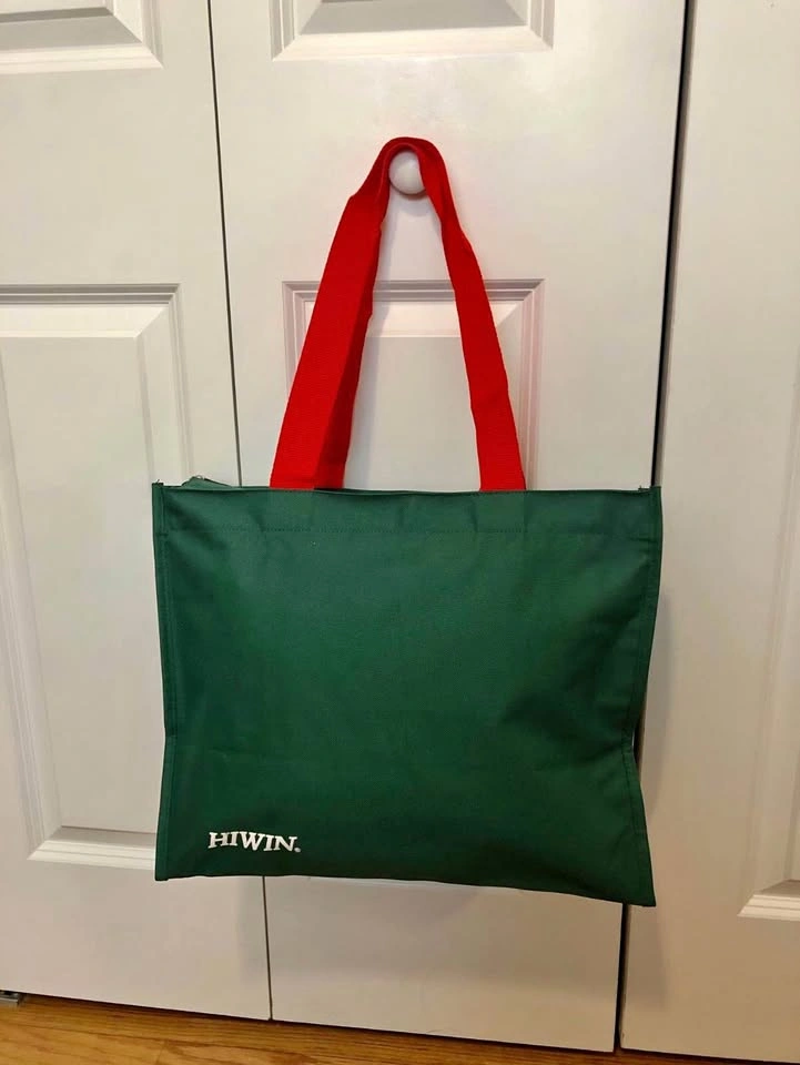 NEW Tote Bag green/red