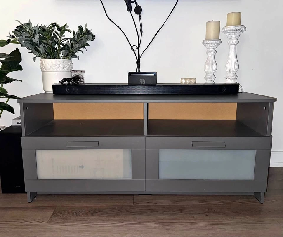 Ikea Brimnes TV Console - Grey
