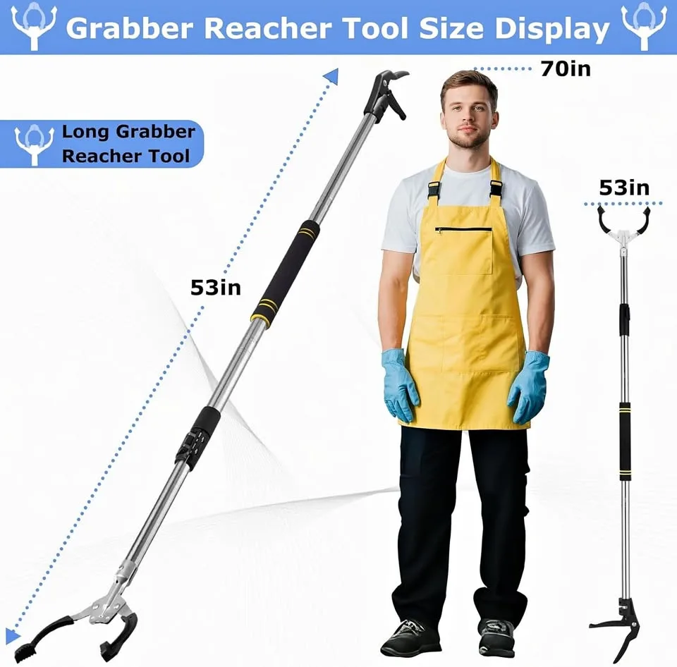 New~Reacher Grabber Tool -53 Inches,Folding, HD thumbnail