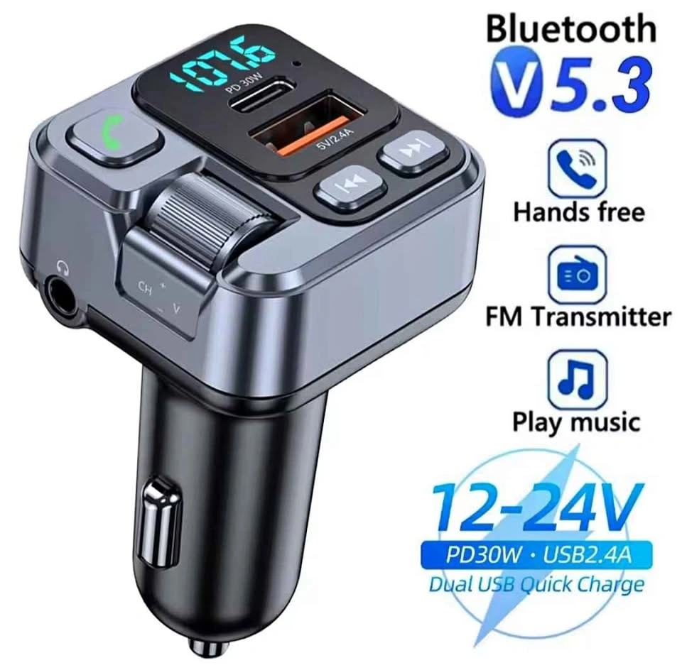 Winter Car Accessories – Bluetooth FM Transmitter