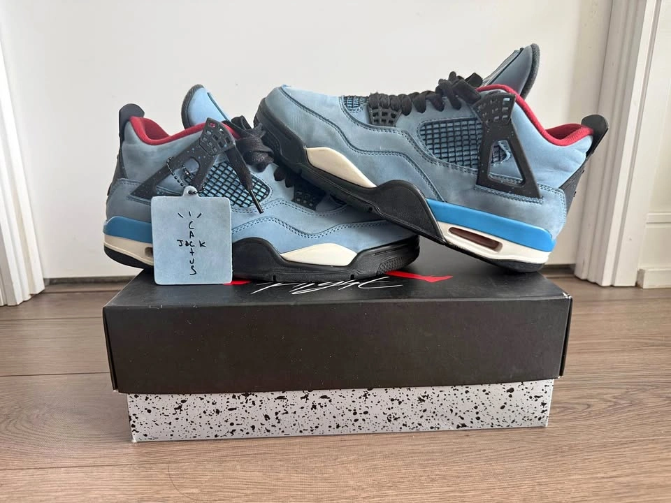 Travis Scott Jordan 4 Cactus Jack Size 9.5